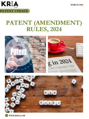 Summary of changes - Patents (Amendment) Rules 2024